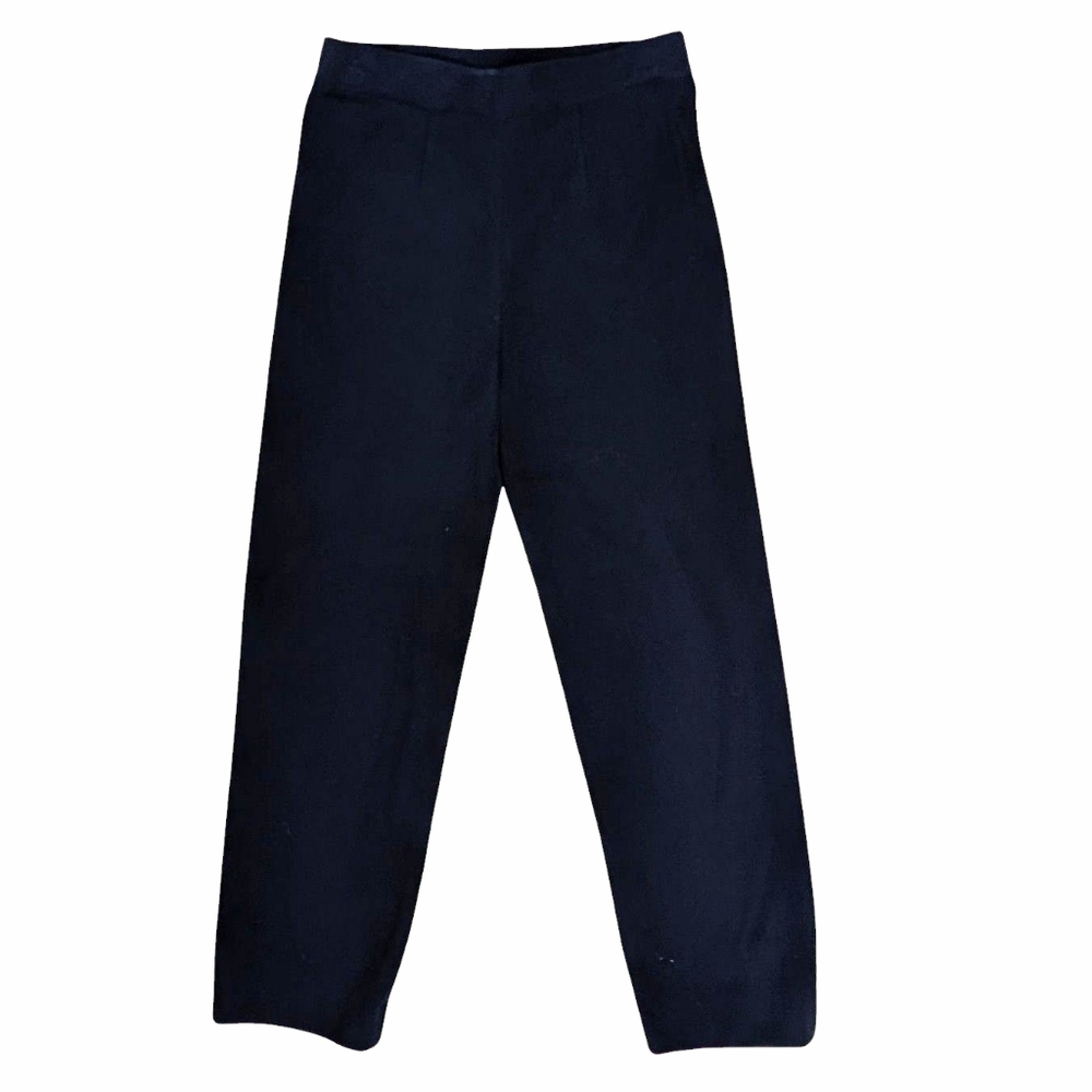 Misook Black Acrylic Polyester Blend Womens Slacks
